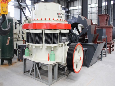 foundation of cone crusher 